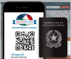 Presenta presso l'attività del partner il coupon unitamente al tesserino di appartenenza