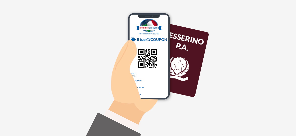 Presenta il tuo CiCoupon sconto, in formato digitale, unitamente al tesserino di appartenenza presso l'attivit� scelta